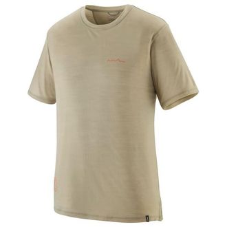 Patagonia Cap Cool Merino Graphic Shirt Merinoshirt f&uuml;r Herren | beige