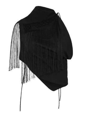 CHRISTOPHER ESBER Unravel Macrame Wrap Top