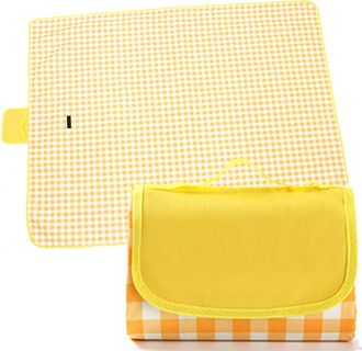 OEM Manta De Picnic Asksa, Impermeable, Ideal Para La Playa, Como Esterilla De Picnic, Lavable, Ligera Con Asa, Adecuada Para Senderismo, Viajes, Acampada