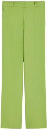 iBlues Stijlvolle broeken voor mannen - Dames - Wijde Broeken - Groen - 2XS - Polyester - Broeken