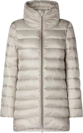 Save The Duck Lydia Coat - Dames - Parka Jassen - Beige - 3XL - Nylon - Jassen
