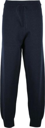 Fabiana Filippi Dames, Broeken, Blauw, Maat: M Wol