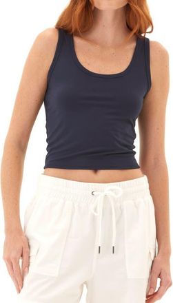 Threads 4 Thought Mirabel Luxe Jersey Crop Tank in Stargazer at Nordstrom, Size Xx-Large
