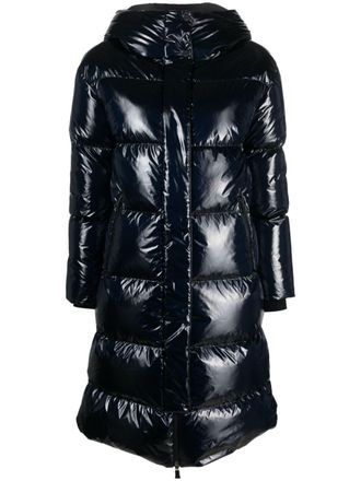 Herno Laminar hooded padded coat - Blue