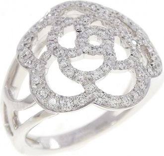 Chanel White Gold (18K) Band Ring (Pre-Owned)