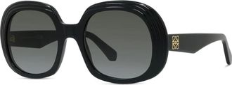 Loewe Anagram Zonnebril - Dames - Accessoires - Zwart - Maat: 54 MM