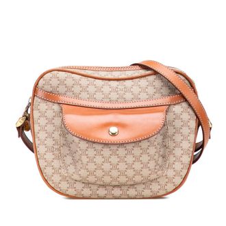 Celine Pre-owned Celine Macadam Coated Canvas Crossbody Ladies YQI02WSW7KH2GRB2