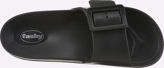 Fashy Badepantolette FASHY, Damen, Gr. 36, schwarz, Schuhe Badepantolette