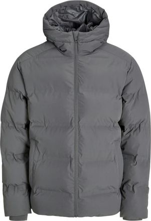 Jack & Jones Jassen, Heren, Grijs, 2Xl, Jjesoho Puffer Hood SN