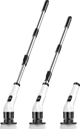 OEM Cepillo De Limpieza Inal&aacute;mbrico, Cepillo De Limpieza El&eacute;ctrico Giratorio, Viene Con 9 Cabezales De Cepillo Reemplazables, Adecuado Para Ba&ntilde;os, Cocinas