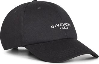 Givenchy Accessoires, Heren, Zwart, ONE Size, Katoen, Paris Gebogen Pet