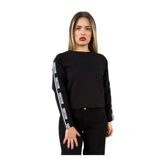 Moschino Mujer, Sudaderas, Negro, Talla: M