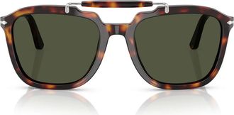 Persol Sunglasses Po0203 S 24/31 Senna Havana/Green Unisex