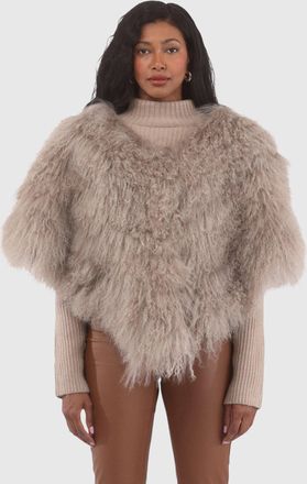 Gorski SELECT MONGOLIAN LAMB SHAWL