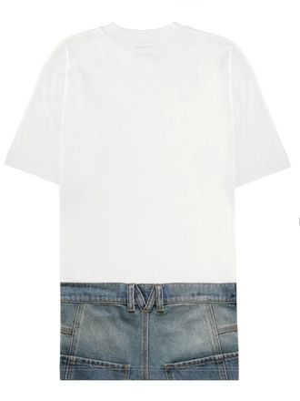 Moschino Logo Cotton T-Shirt - White