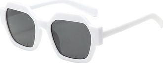 Generic Fashion Men And Women Polarized Commuter Sunglasses Outdoor Vacation Beach Sports Photography Sun Glasses(White)