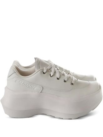 Comme Des Gar&ccedil;ons x Salomon Salomon SR811 platform sneakers - White