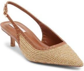 Steve Madden Romyn Kitten Heel Pump in Tan Multi at Nordstrom Rack, Size 6.5