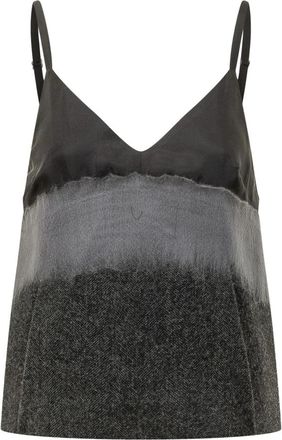 Tela Nik Top - Dames - Tops zonder mouwen - Grijs - XS - Tops