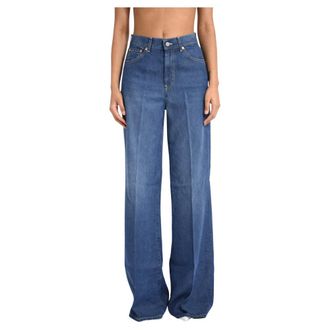 Dondup Straight Jeans, female, Blue, Size: W29 Straight Jeans