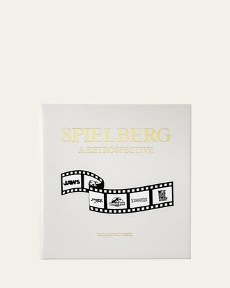 Graphic Image Steven Spielberg: A Retrospective Leather-Bound Book by Richard Schickel