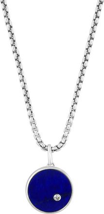 Effy Lapis Lazuli & White Sapphire Pendant Necklace in Blue at Nordstrom Rack