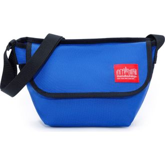Manhattan Portage Mini NY Crossbody Bag in Royal Blue at Nordstrom, Size Small