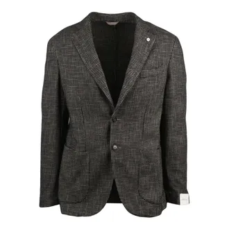 L.B.M. 1911 Hombre, Chaquetas, Negro, Talla: M