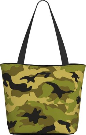 AOOEDM Camouflage-Camo Pattern Ladies Shopping Bag 13x11x7in.The Perfect ValentineS Day Gift.It Is The Best ValentineS Day Gift For Mom, Daughter, Wife,Etc