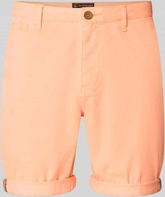 Superdry Regular Fit Shorts mit M&uuml;nztasche in Apricot, Gr&ouml;&szlig;e 28