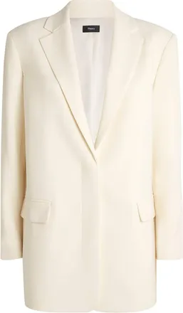 Theory Single-Breasted Blazer Size M