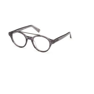 Ermenegildo Zegna Optical Frame - male - Zegna - Glasses - Gray - 50 MM - Accessories