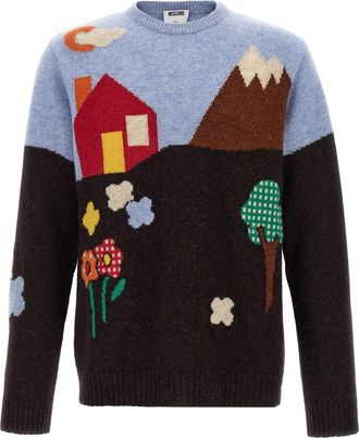 Moschino Shetland Wool Sweater