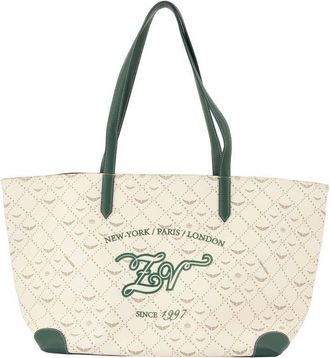 Zadig&Voltaire Monogram Quilted Tote Bag Beige