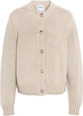 Barrie chunky cashmere cardigan - women - Cashmere - M - Neutrals