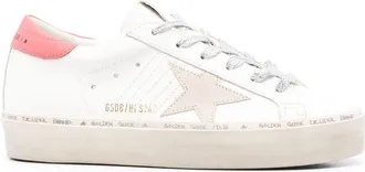 Golden Goose Hi Star Leather Sneakers