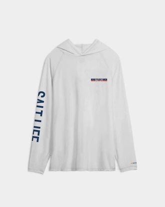 Salt Life Tuna Tournament Performance Hoodie in White at Nordstrom, Size Small