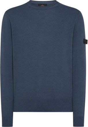 Peuterey Heren, Truien, Blauw, Maat: XL Katoen