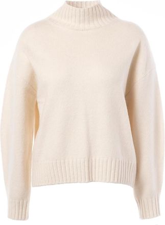 Jcsophie Perla Sweater - Dames - Coltruien - Beige - S - Katoen - Truien & Vesten