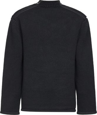 OAMC Peacemaker Crewneck Sweater - Heren - Coltruien - Zwart - M - Katoen - Truien & Vesten