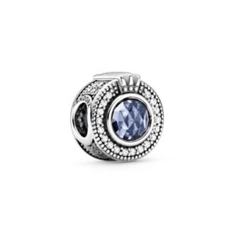 Pandora Dames, Accessoires, Blauw, Maat: ONE Size Zijde