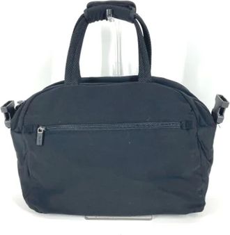 Miu Miu Pre-owned Handbags, female, Black, Size: ONE SIZE Pre-owned Nylon shoulder-bags