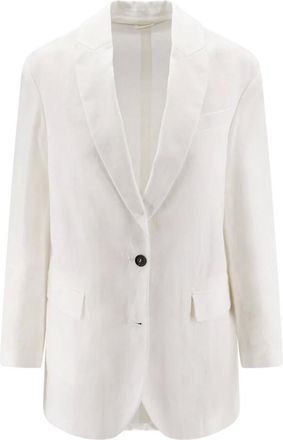 Brunello Cucinelli Mujer, Chaquetas, Blanco, Talla: M