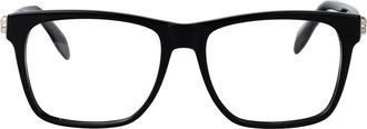 Alexander McQueen Am 0282O Optisch Montuur - unisex - Brillen - Zwart - 56 MM - Accessoires