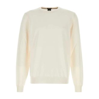 HUGO BOSS Uomo, Maglie, Bianco, S, new