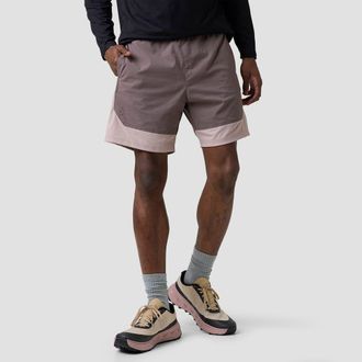 Backcountry Wasatch Ripstop Pull-On Short - Mens in Granite Plum/bark at Nordstrom, Size Xx-Large