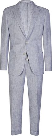 Eleventy Hombre, Trajes, Azul, Talla: L