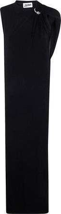 Jean Paul Gaultier Stretch Viscose Double Layer Long Dress