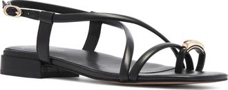 FRANKiE4 Anya Slingback Sandal in Black at Nordstrom, Size 8.5