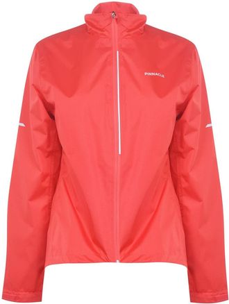 Pinnacle Frames & Accents Womens Waterproof Cycling Jacket Coral 12